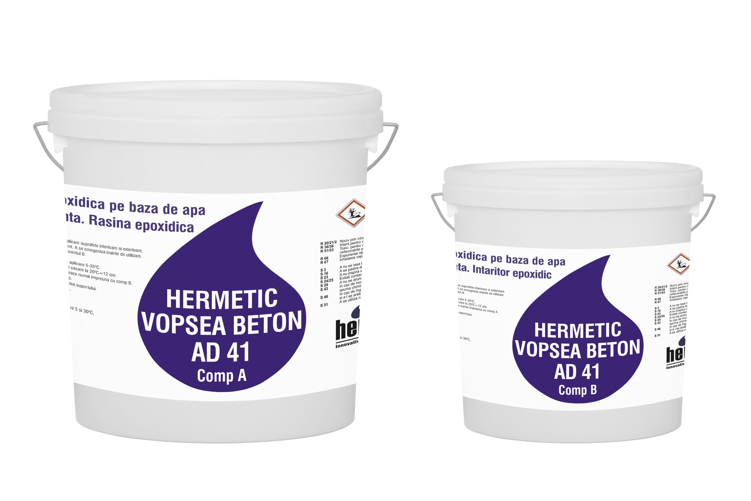 HERMETIC VOPSEA BETON AD41 A+B